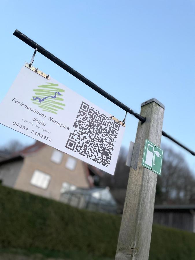 Ferienwohnung Naturpark Schlei Guby Bagian luar foto